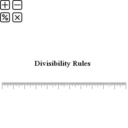 Divisibility Rules 